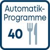 40 Automatikprogramme