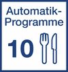 10 Automatik-Programme