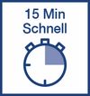 15 Minuten Schnell Waschmaschinen-Programm