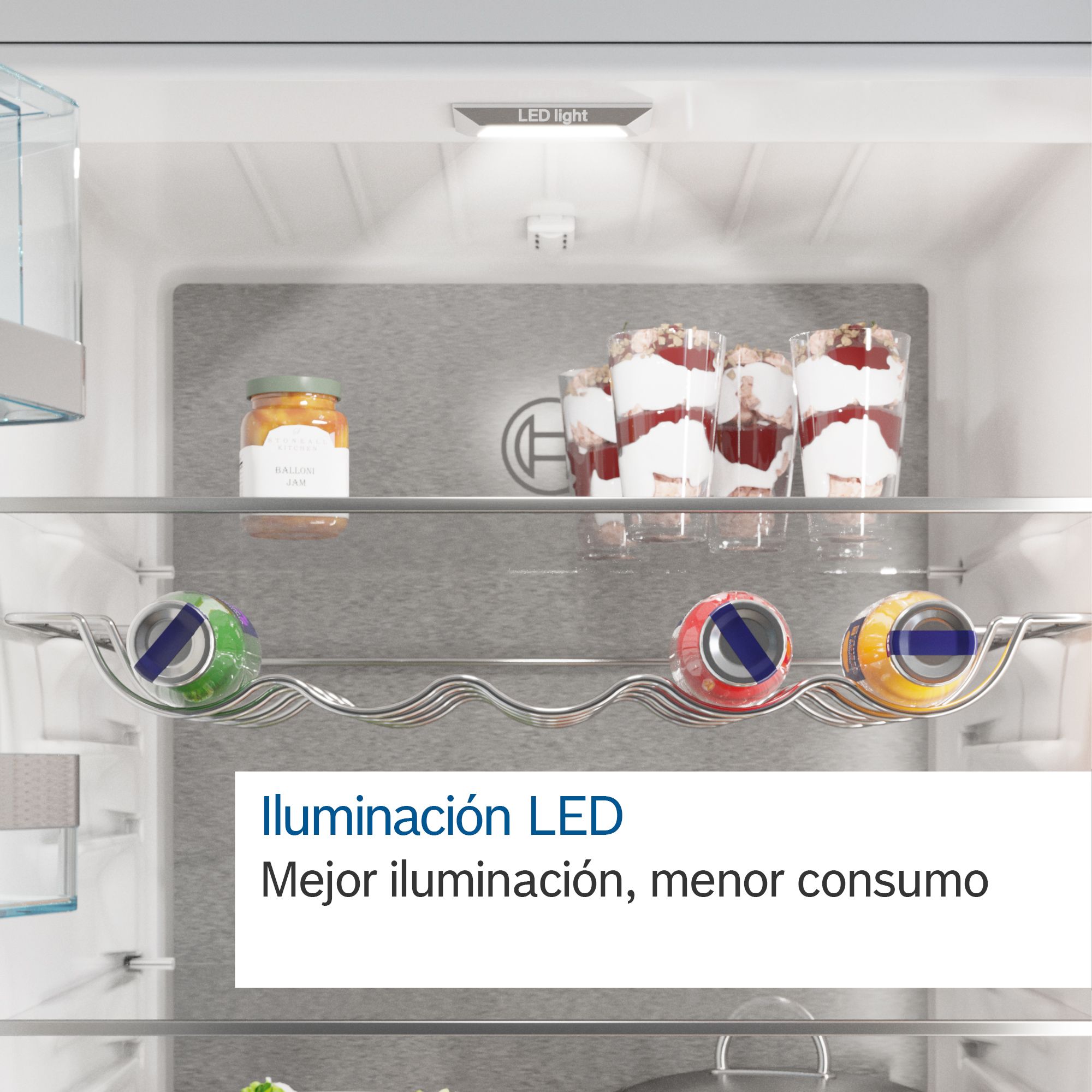 Frigo Americano Cm Cm Bosch Kfn Vpea L Inox Clase E