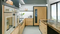 Thermador Irvine Showroom - oak kitchen