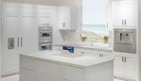 Thermador Showroom  - White Masterpiece Kitchen 