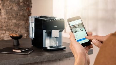 Siemens Kaffeevollautomaten Nutzung mit dem Handy