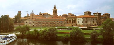 Siemens Social Hub-Panorama miasta Mantua