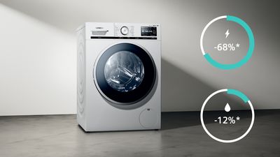 Máquinas de lavar roupa Siemens sustentáveis