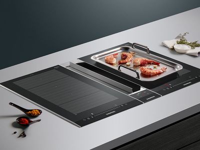 Progettazione Cucine Siemens - Accessorio Teppan Yaki per piano cottura a induzione