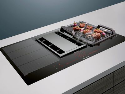 Progettazione Cucine Siemens - Immagine del grill per i piani cottura a induzione Siemens