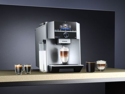 Кофемашины Siemens EQ.9 plus сочетают узнаваемый дизайн Siemens с передовыми технологиями