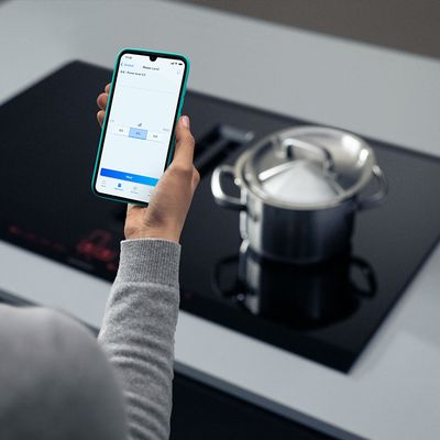 Seamless cooking with Siemens Home connect.