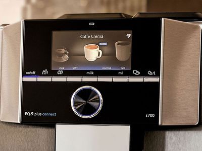 Siemens coffee machines: baristaMode