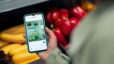 Real Life Visual caméra intégrée au stockage intelligent du réfrigérateur Siemens Home Connect 