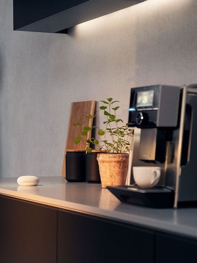 Macchina da caffè da incasso di Siemens con Home Connect