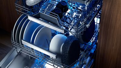 Lave-vaisselle Siemens Home Connect avec emotionLight Pro