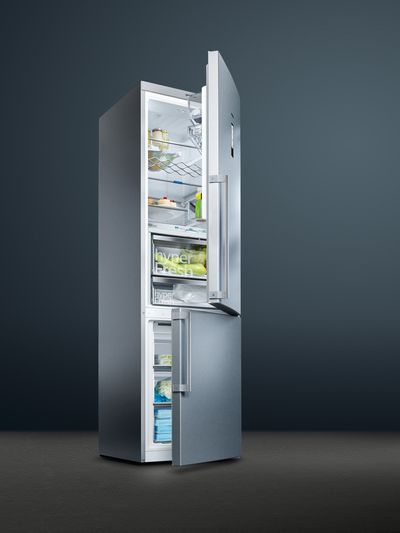 Cooling innovation with appliances from Siemens: fridges, freezers, side-by-side 