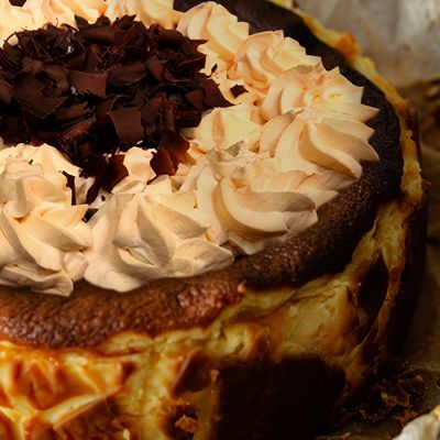 Irish Baked Cheesecake.