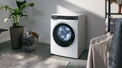 Combinaison d'un lave-linge et d'un sèche-linge Siemens