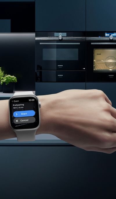 Intelligent køkken med smartwatch