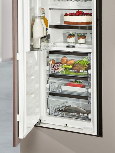 Réfrigérateurs Siemens : configurer deux degrés d'humidité avec hyperFresh Premium