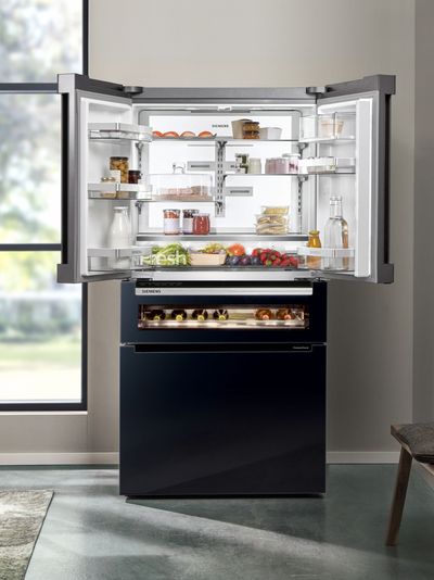 Réfrigérateurs Siemens : la fraîcheur gérée pour vous avec les capteurs iSensoric