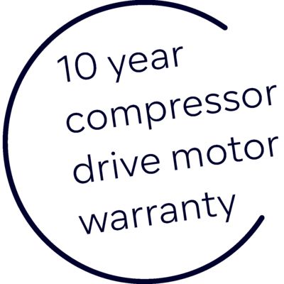 Siemens10 year compressor warranty icon