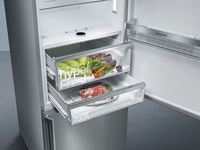 Siemens Kühlschränke: Zwei Feuchtestufen mit hyperFresh Premium