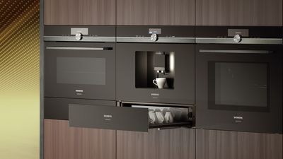 Siemens studioLine Design Kaffeevollautomaten mit TFT-Touchdisplay und aromaPressure System