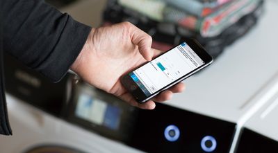 Siemens Trockner mit flexStart und Home Connect