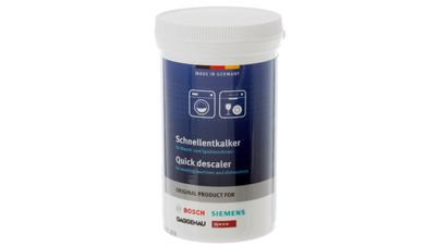 Quick descaler for dishwashers