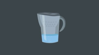 Siemens domácí spotřebiče – Svět kávy – nádoba s vodním filtrem – ilustrace 