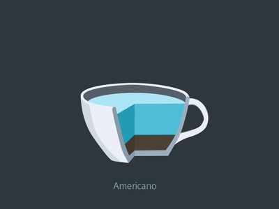 Siemens électroménager - Culture café - Illustration d'un americano