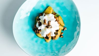 Siemens lifeKochschule Rezept Kerne Quark Apfel Leinöl