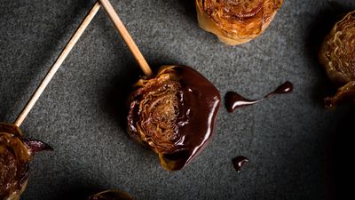 Siemens lifeKochschule Rezepte Speck-Zimt-Lollies