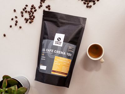 EQ. Cafe Crema 100: Würziger Blend mit natürlichen Aromen von Kakao.