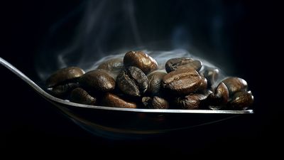 Aromatische Kaffeebohnen
