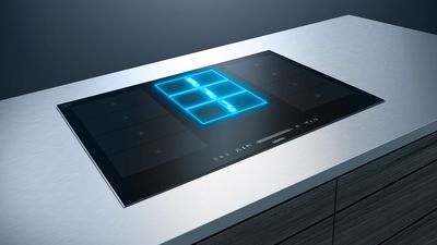 With powerMove Plus you can seperate your cooktop into three different heating zones.