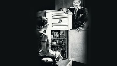 1930'larda Siemens buzdolabı