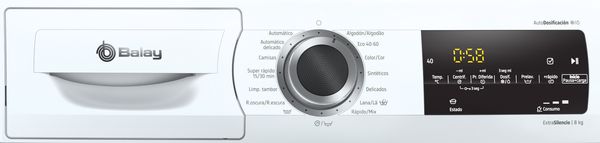Programas y funciones lavadoras Balay
