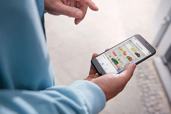 Smartphone and tablet with Home Connect app