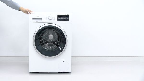 Siemens tvättmaskin oljud obalanserad