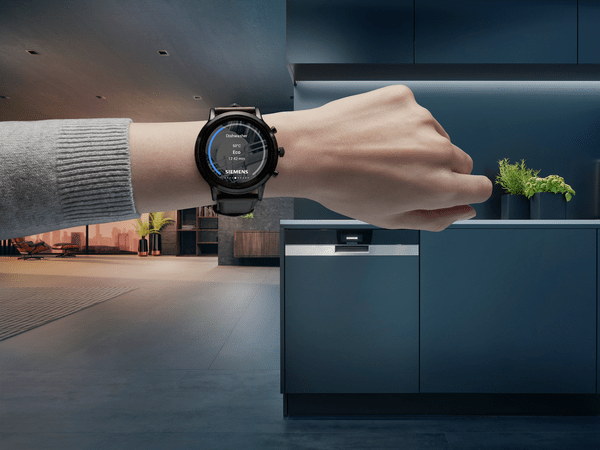 Wear OS by Google ™ için Home Connect uygulamasyla bulaşık makinesi programının ne zaman tamamlandığını görebilirsiniz