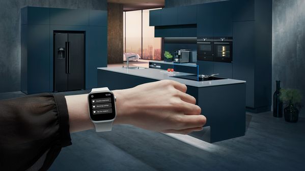 Overvåg eller styr dine husholdningsapparater via Home Connect på dit Apple Watch ®