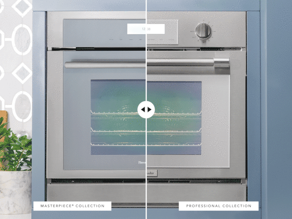 Masterpiece and professional thermador oven difference