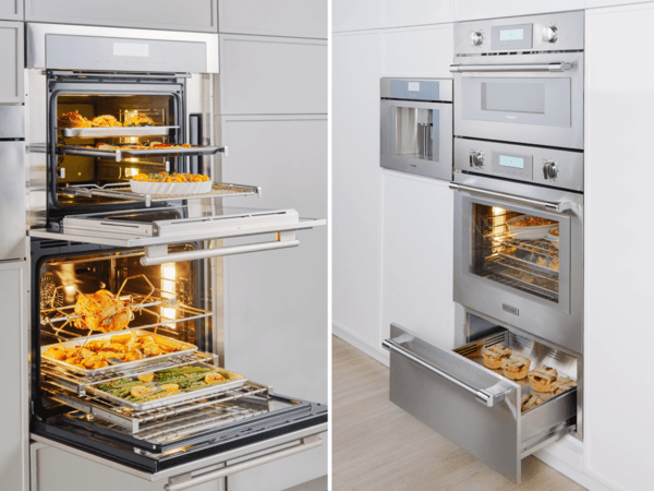 Double Oven and Triple Oven side-by-side comparison