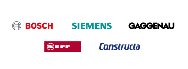Logo of Bosch, Siemens, Neff, Gaggenau, Constructa 