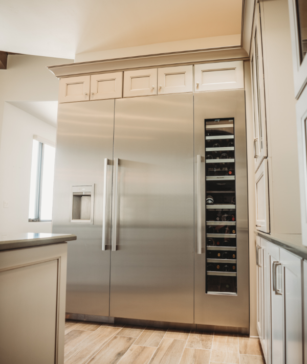 closeupshot refrigeration freezer wine column