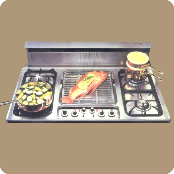The First Gas Cooktop with a Super Burner