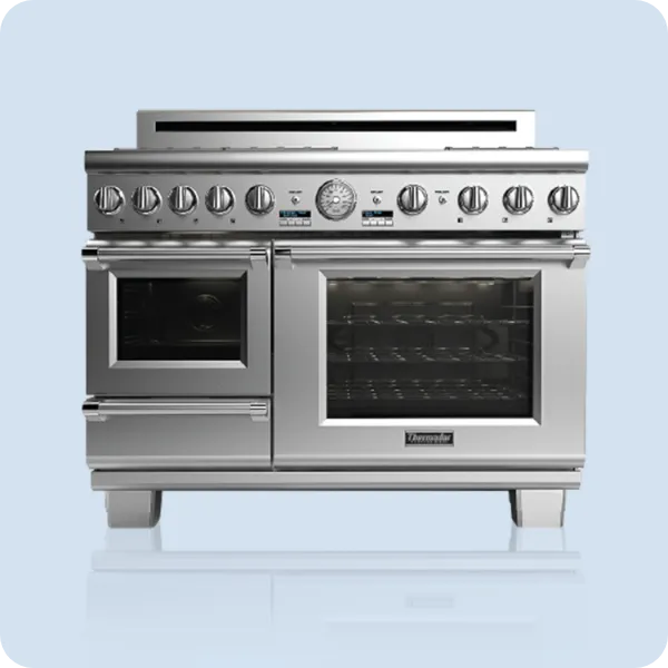 The First & Only Range With Built-in Steam Convection Oven