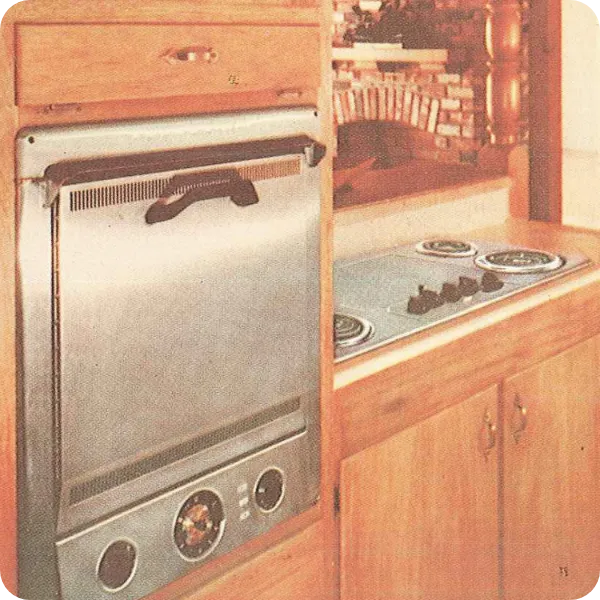 The First Wall Oven with Matching Cooktop