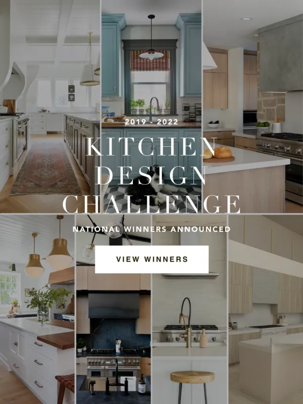 2019 - 2022 Kitchen Design Challenge Winners collage