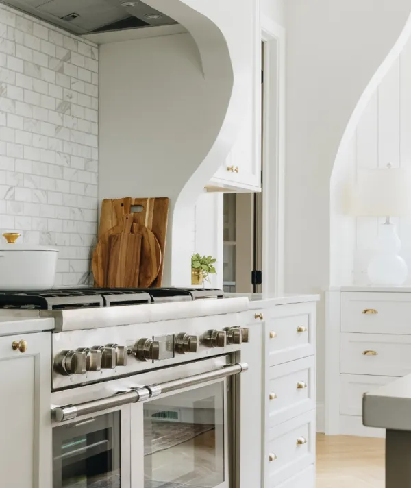 Thermador Kitchen Design Challenge Curves and Bevels kitchen vignette sink window